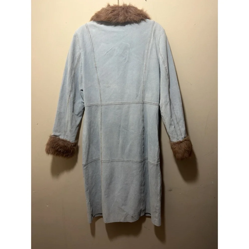 Vintage 90s B. Lucid Light Blue Suede 